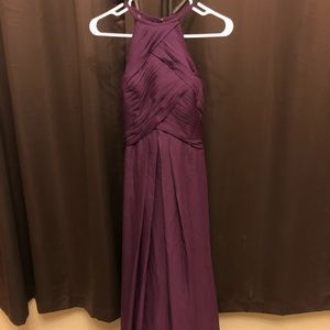 Plum bridesmaid dress size 6